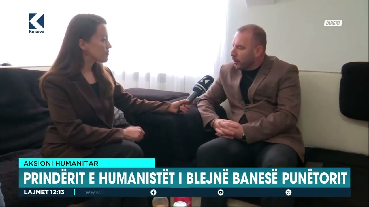 Aksioni humanitar - Prindërit e humanistët i blejnë banesë punëtorit