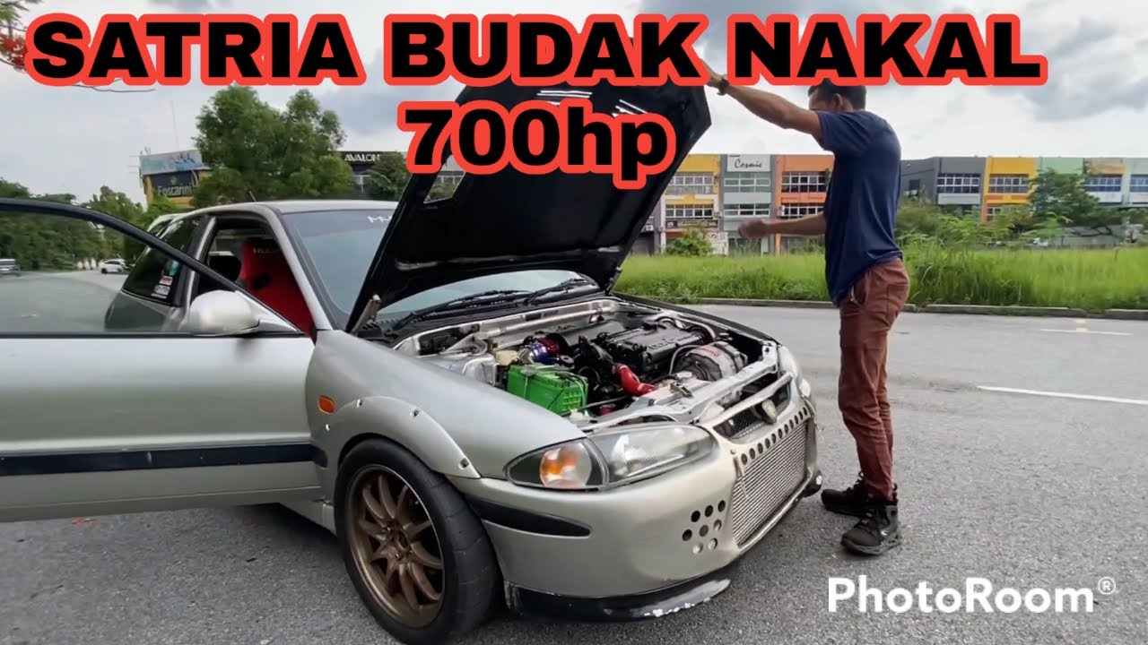 SATRIA DRAG 700hp BAWAK ON THE ROAD