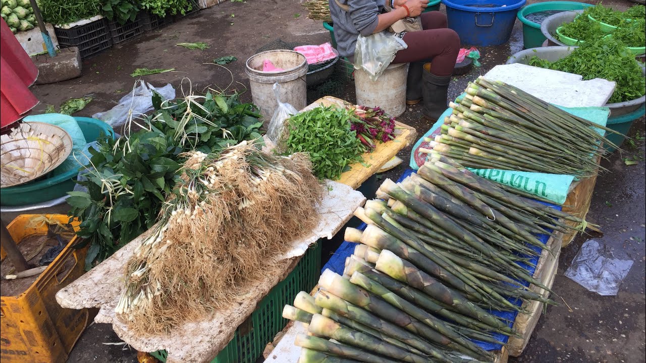 Pakse Laos , Dao Heuang Market 2018