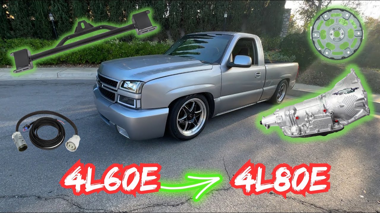 ВСЁ, ЧТО ВАМ НУЖНО ДЛЯ ЗАМЕНЫ 4L60E НА 4L80E!!!