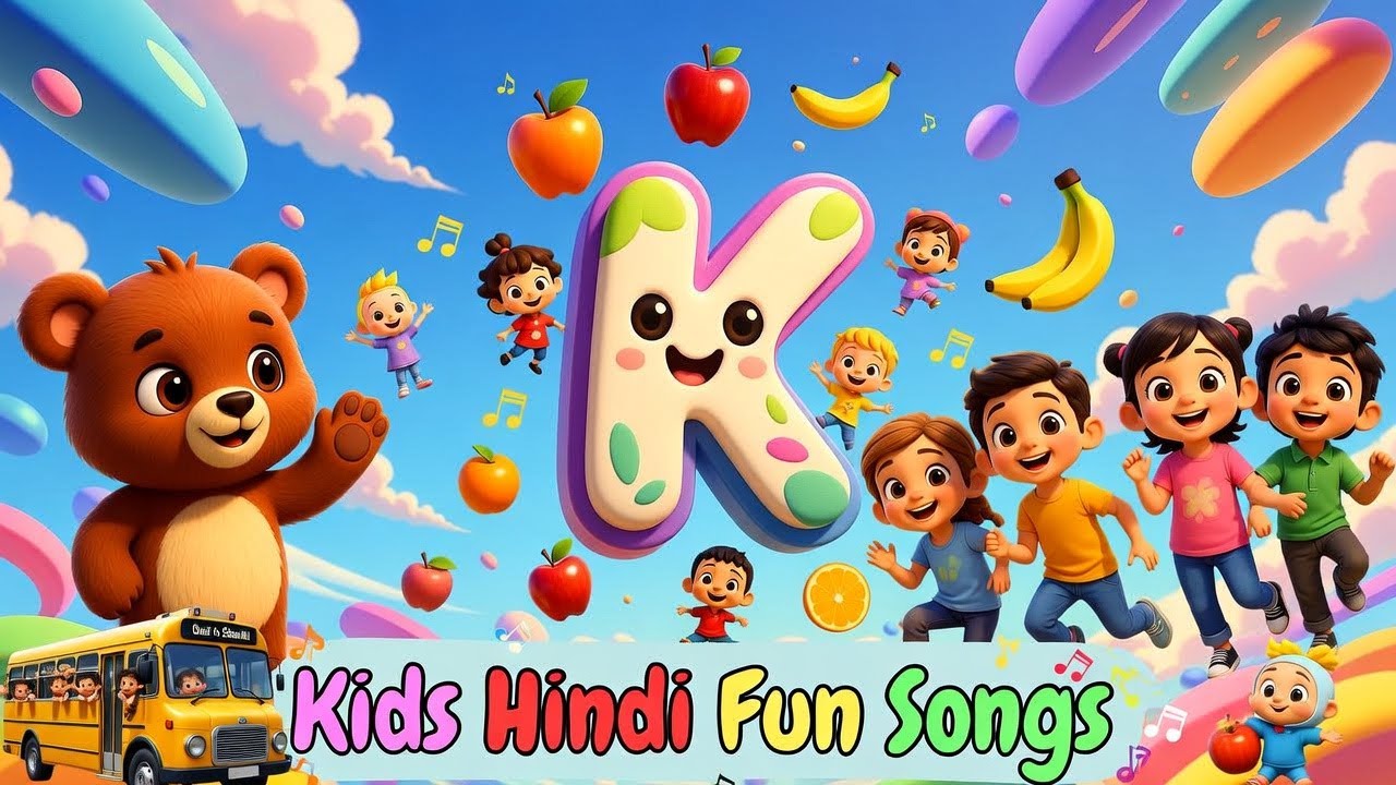 Hindi Rhymes Song Mix | Nani Teri Morni 🦚 | ABC Fruit Song 🍎 | School Bus & Golu Molu Bhalu