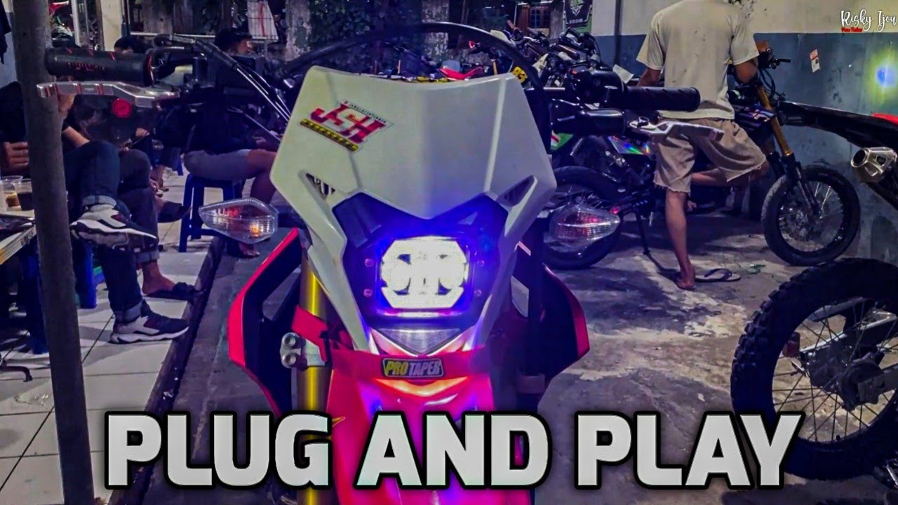 Tutorial Pasang Led Daymaker di Honda Crf 150 || Ala Ala Gua