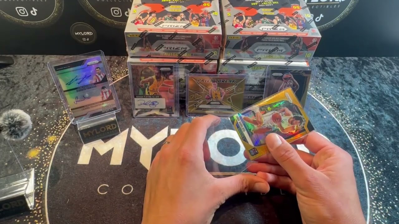24-25 Euroleague Prizm Case Break with Piano Music Amazing Hits