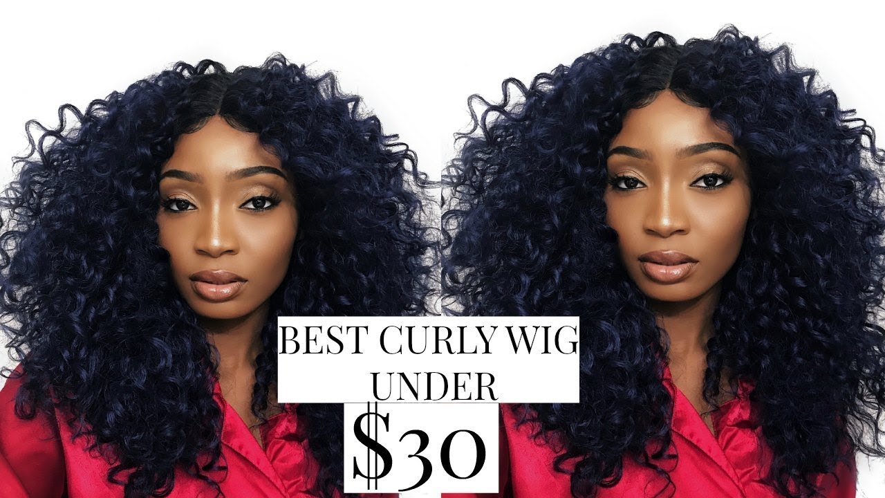 BEST CURLY WIG UNDER $30 | JANET COLLECTION BRAZILLIAN SCENT 