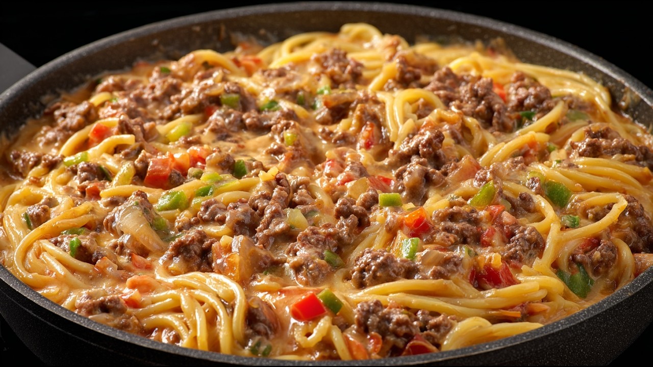 Самая вкусная паста с фаршем, которую я когда-либо готовил❗️ Простой и очень сочный рецепт!