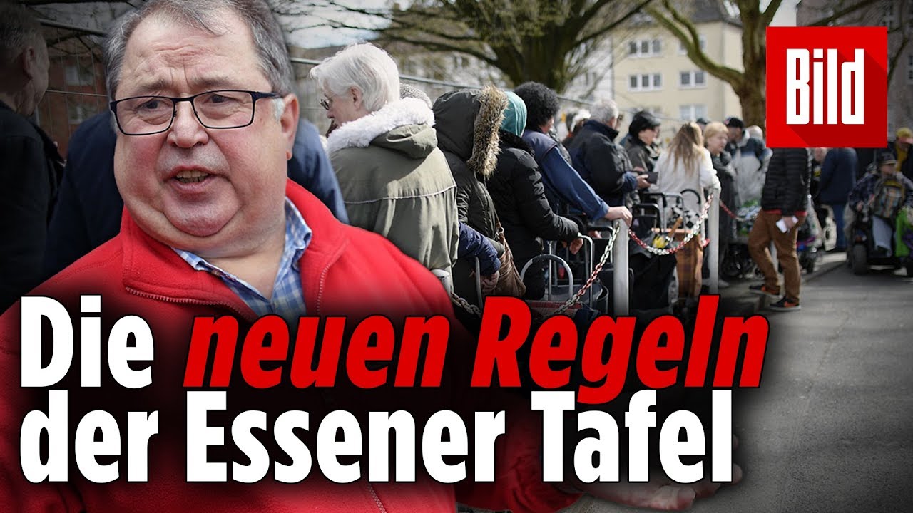 Erste Reaktionen der Besucher auf neue Regeln der Essener Tafel