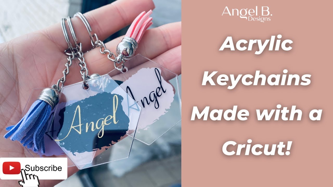 Acrylic Keychains with Cricut!