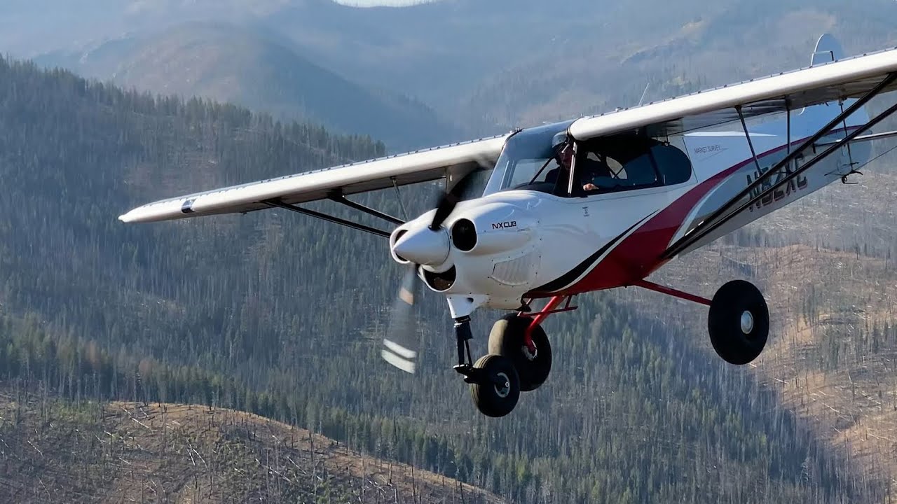 Three Nosewheel Equipped NX Cubs Explore the Idaho Backcountry