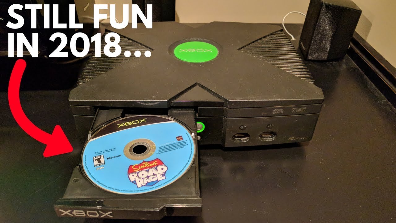 Что происходит, когда вы играете в ОРИГИНАЛЬНУЮ XBOX В 2018 ГОДУ? (Футуристично...)