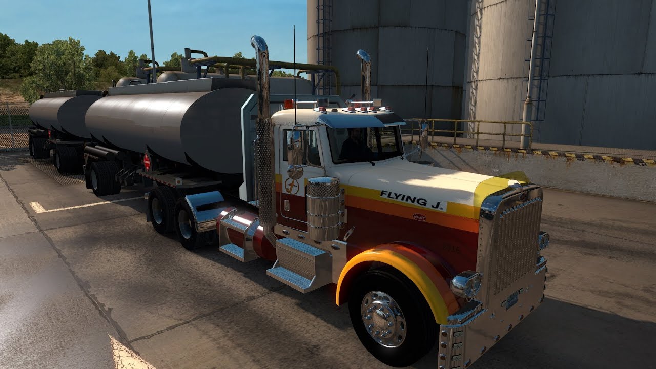 American Truck Simulator Duel Diesel Tankers