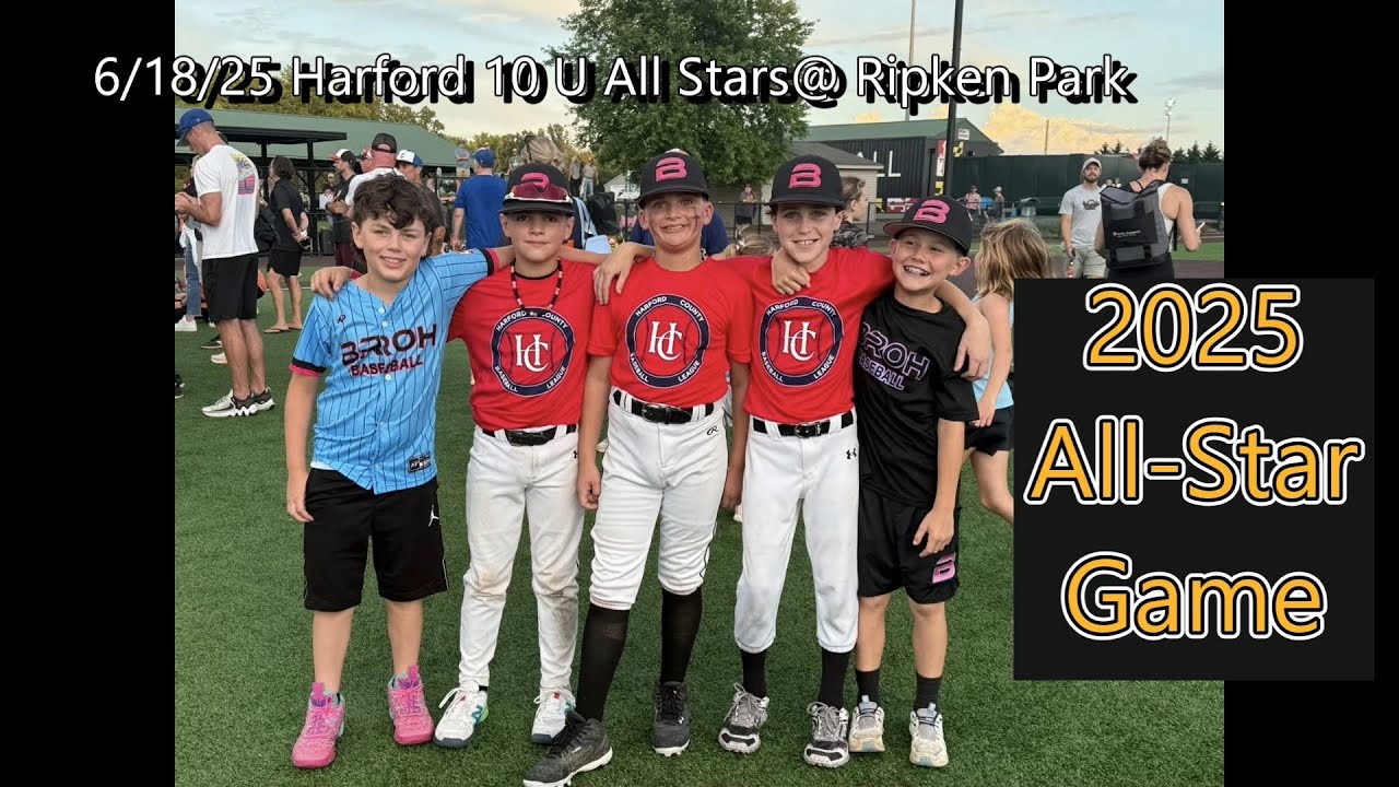 Travelball  Full Game 10u Baseball  All Star Spring 2025 Harford, Md