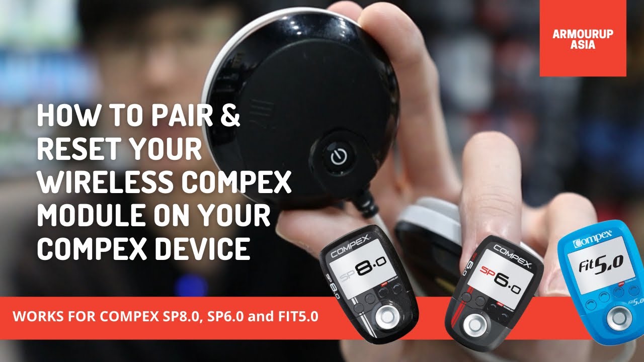 How to Pair & Reset your Compex Wireless Module to your Compex Device