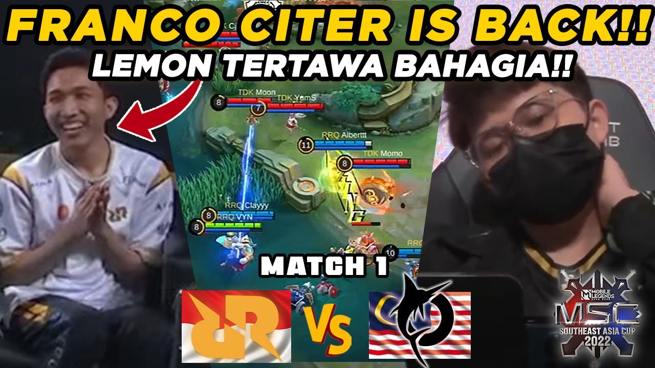 W/ Antimage | FRANCO VYN DILEPAS?! GILA INI ORANG SIH FIX PAKE CHEAT ENGINE!! - RRQ VS TODAK MATCH 1