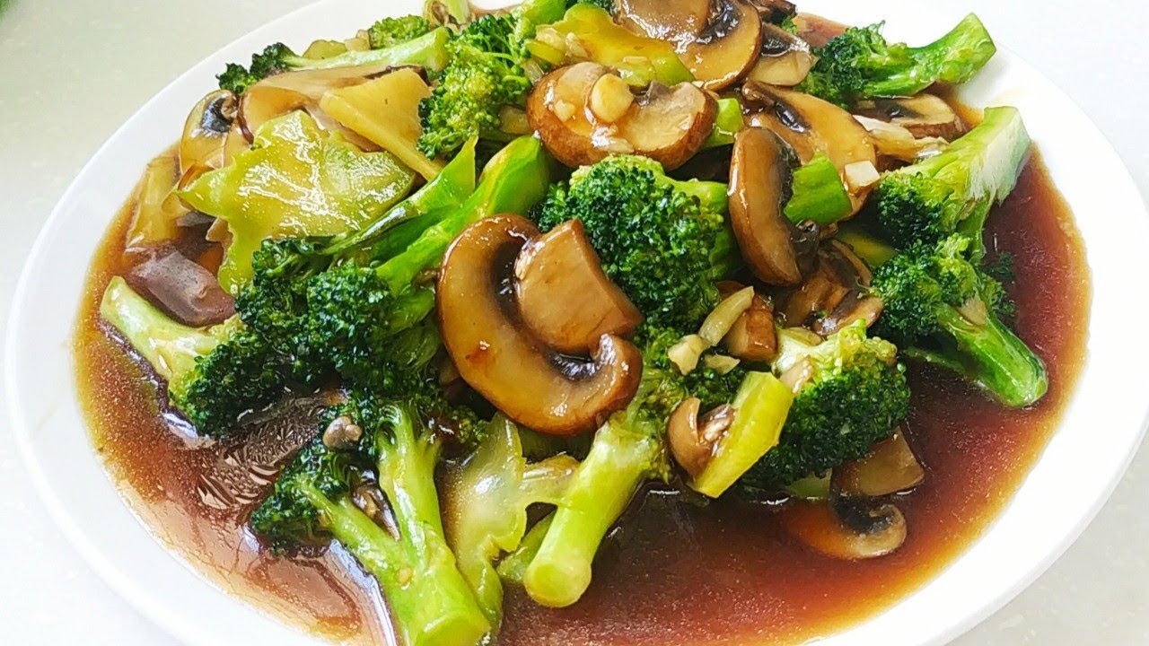 RESEP BROKOLI SAOS TIRAM | CHINESE FOOD,ENAK BANGET WAJIB COBA