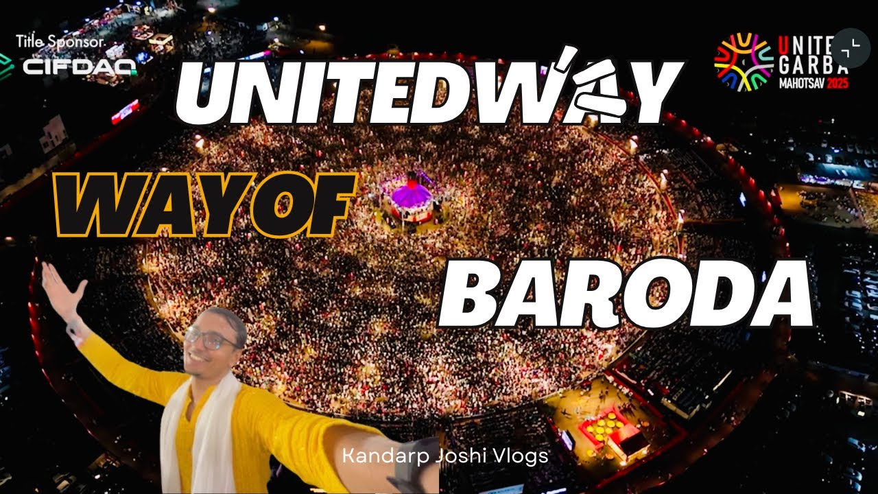 United Way Garba 2025 | Atul Purohit Garba | Day - 5 #garba 