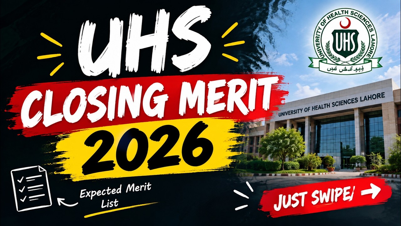 UHS Closing Merit 2026. Must watch