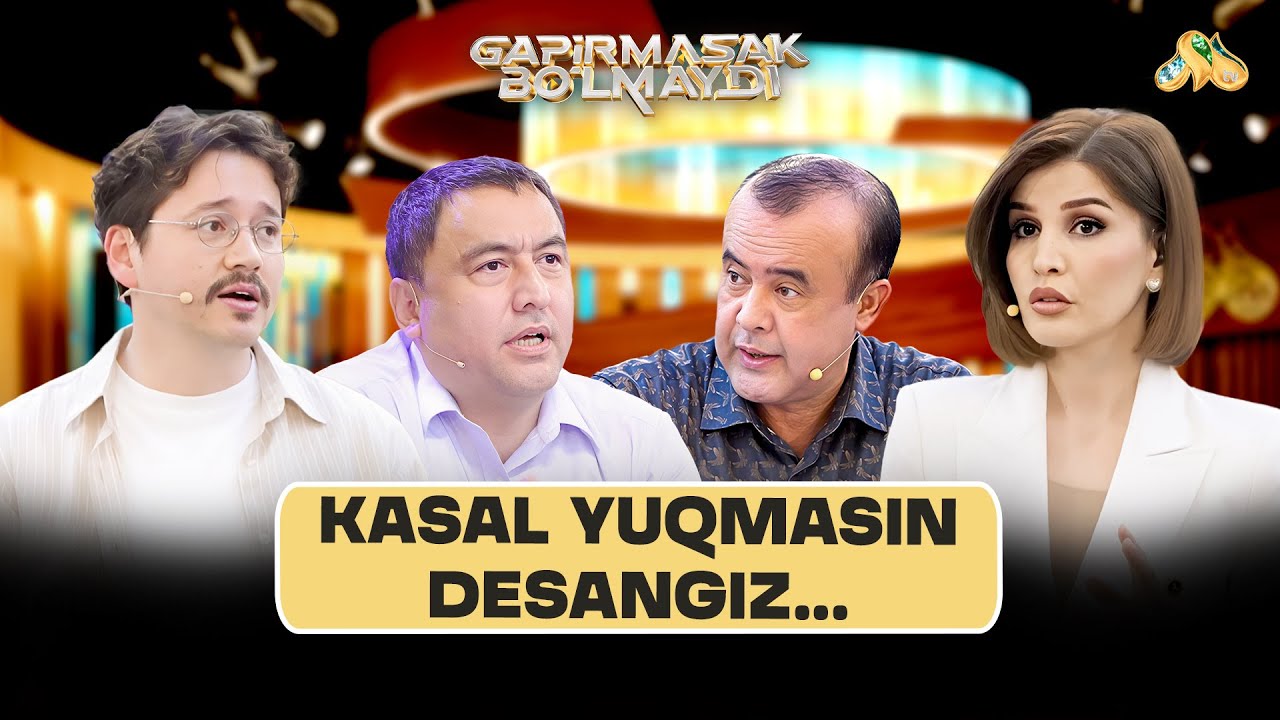 Kasal yuqmasin desangiz... Gapirmasak Bo'lmaydi