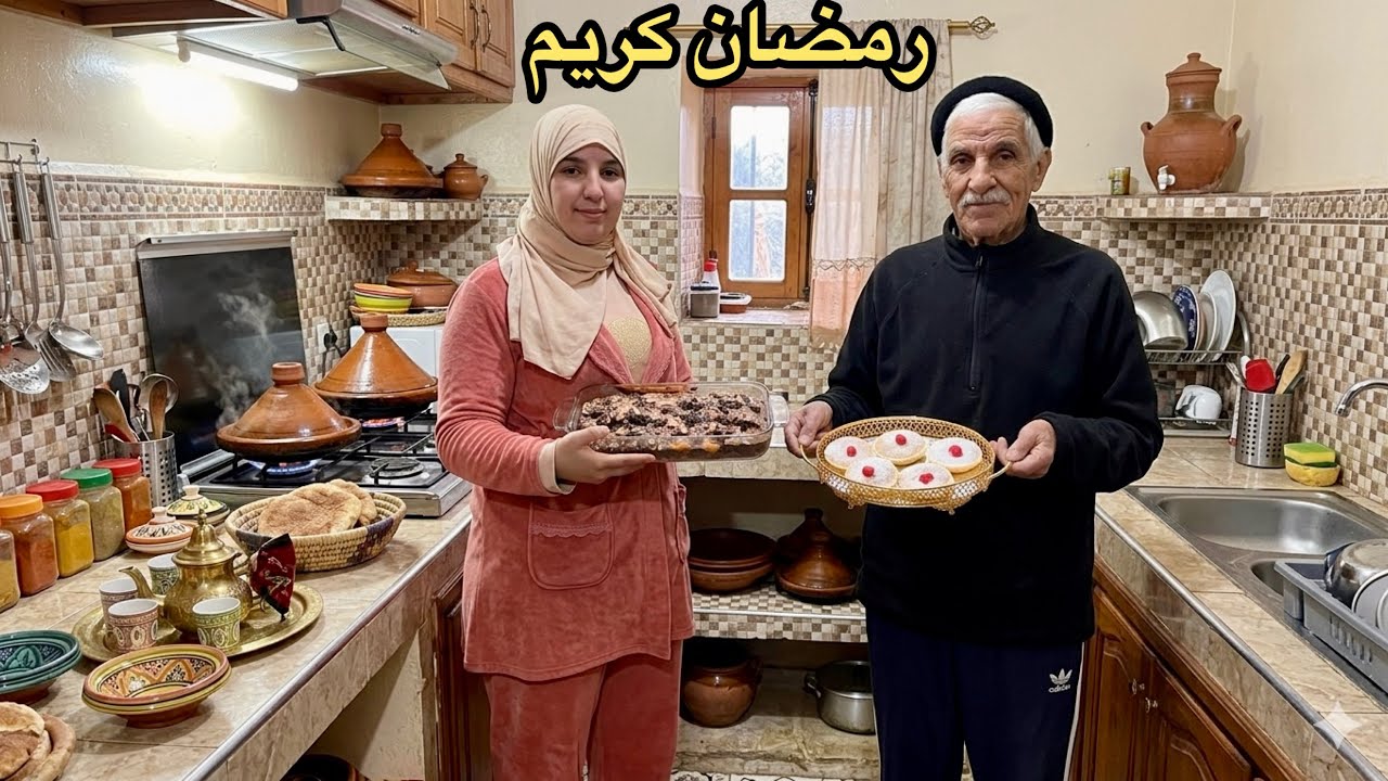 أجواء رمضان في البادية مع تحضير وجبات سهلة 