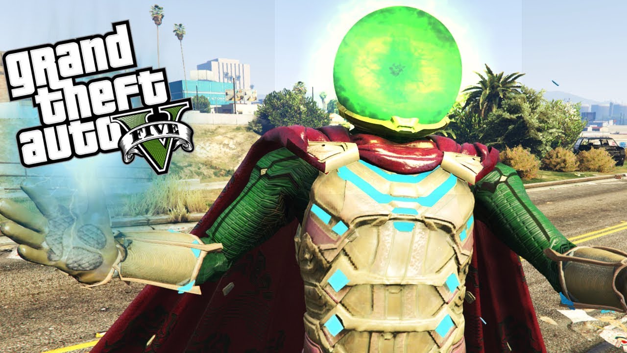 GTA V - MODS - MYSTERIO chegou em Los Santos! OLHA O QUE ACONTECEU!