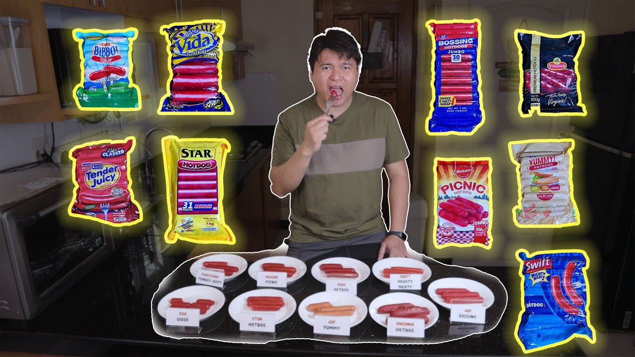 Pinakamasarap na hotdog? Battle of the brands
