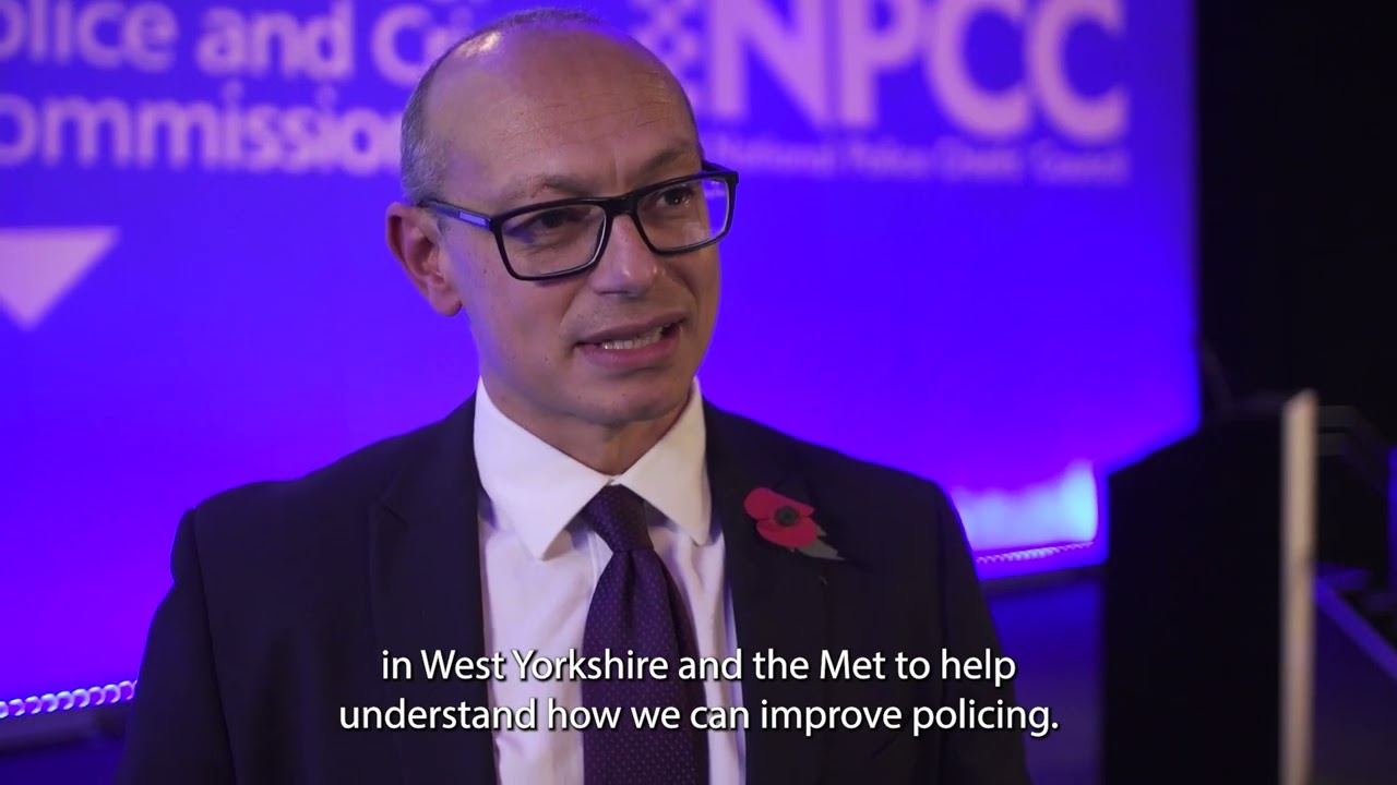 Tyron Joyce - NPCC Police Race Action Plan lead speaking at #PoliceConf22