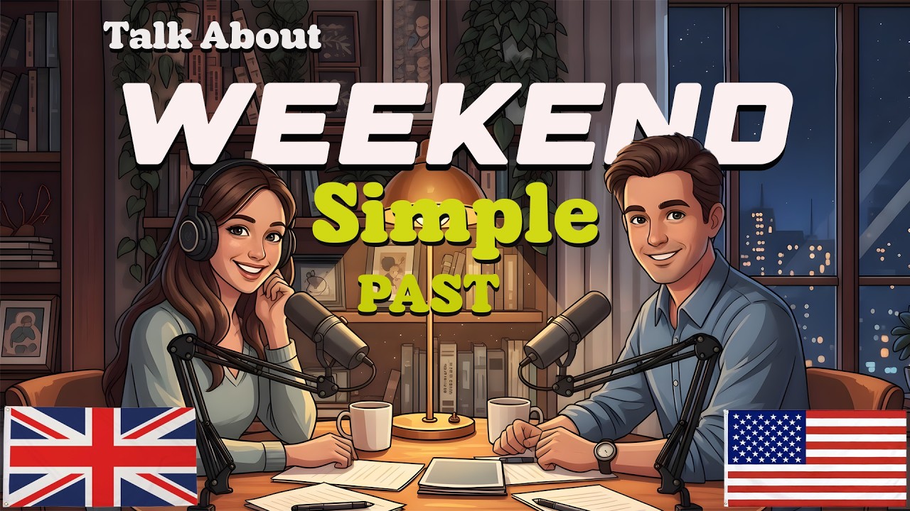 Learn English with Real Conversations Podcast | How to Use the Simple Past Tense in English