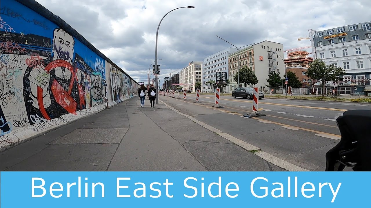 Cycling 🚴&zwj;♀️&bull; Berlin East Side Gallery &bull; 🇩🇪 Germany 2020