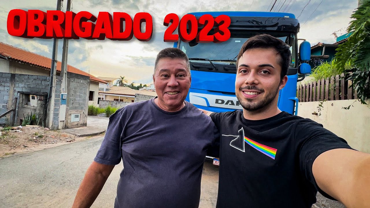OBRIGADO 2023! ÚLTIMO VÍDEO DO ANO (um pouco atrasado) | POV Driving Truck DAF XF 530
