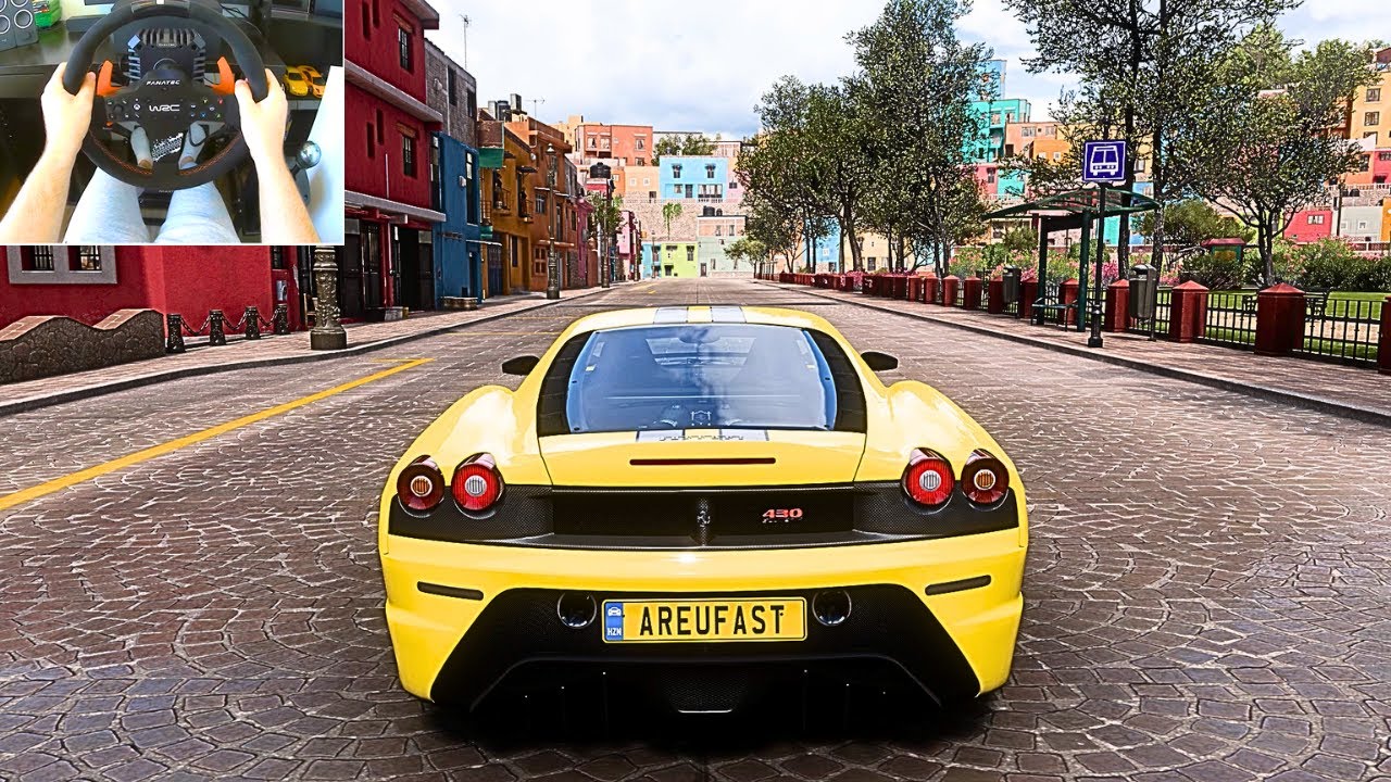 Ferrari 430 Scuderia - Forza Horizon 5 | Fanatec CSL DD