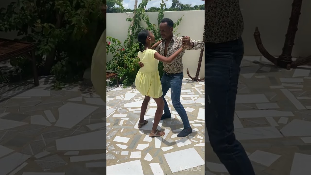 Father - Daughter Konpa dance for Konpa Day Challenge