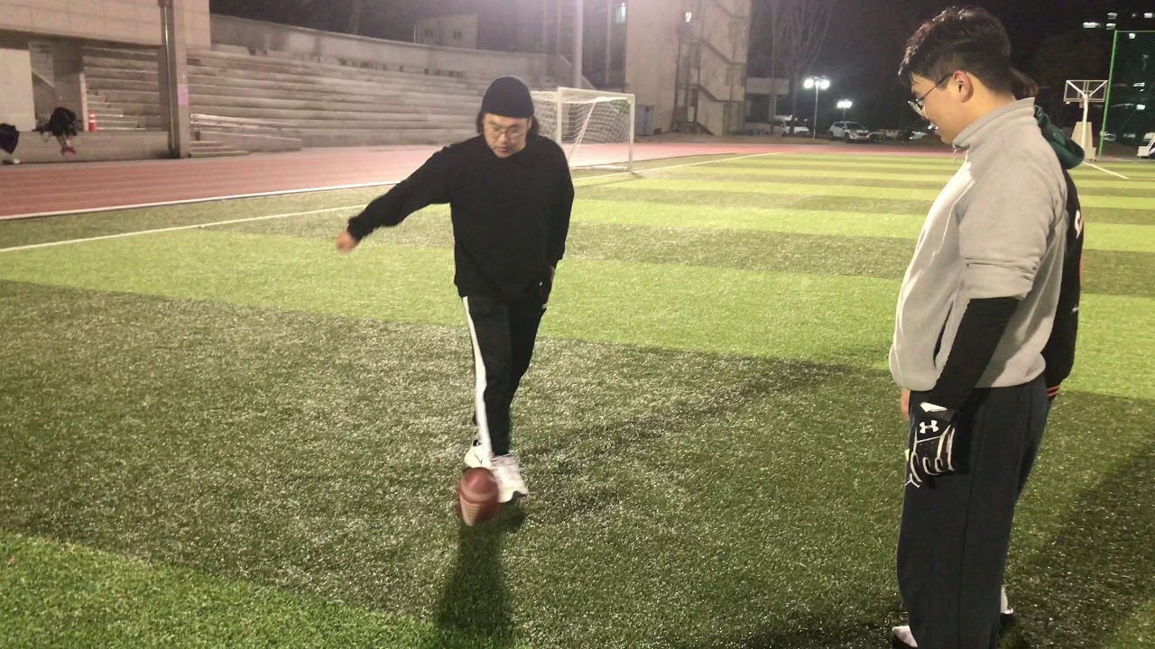 선배가 알려주는 미식축구 세레머니 방법 / 11.25 daily workout