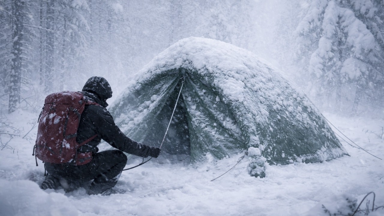 Surviving a Harsh Winter Amidst Heavy Snowfall | Extreme Off Grid Winter Life