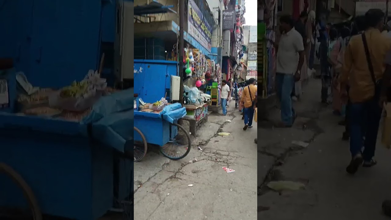 Bangalore city market shopping