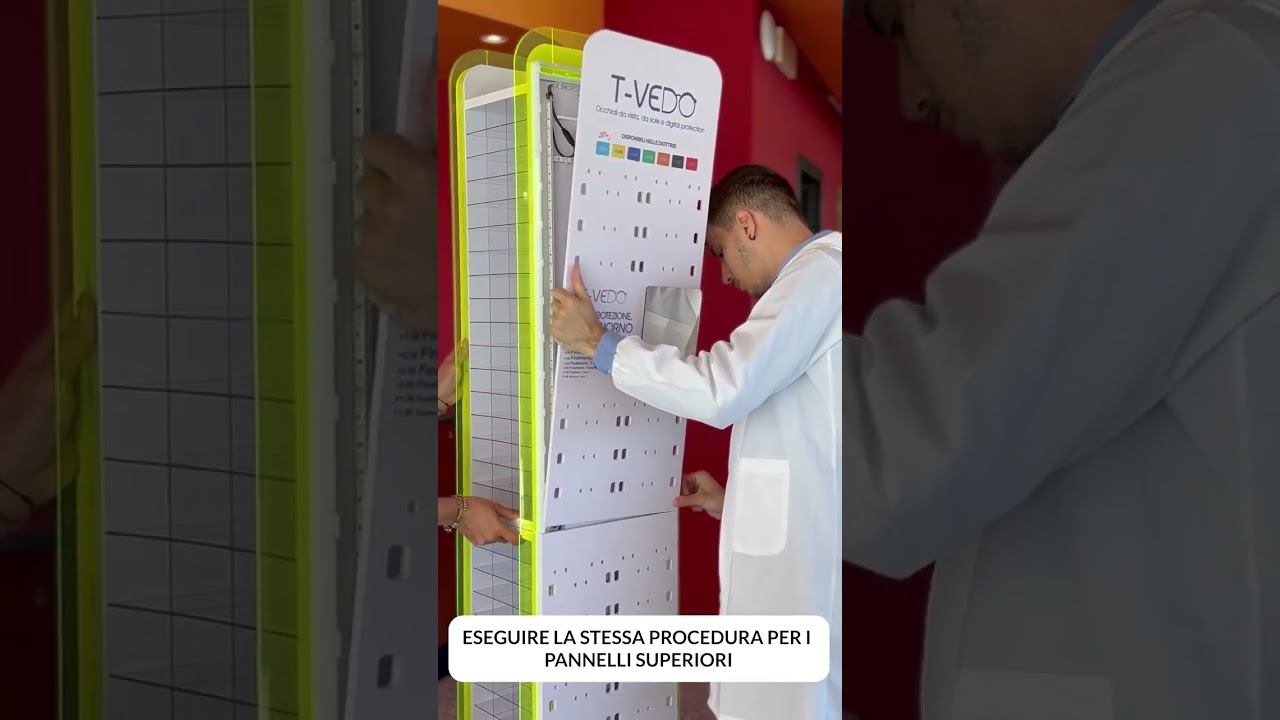 T-VEDO DISPLAY TERRA LED MONTAGGIO