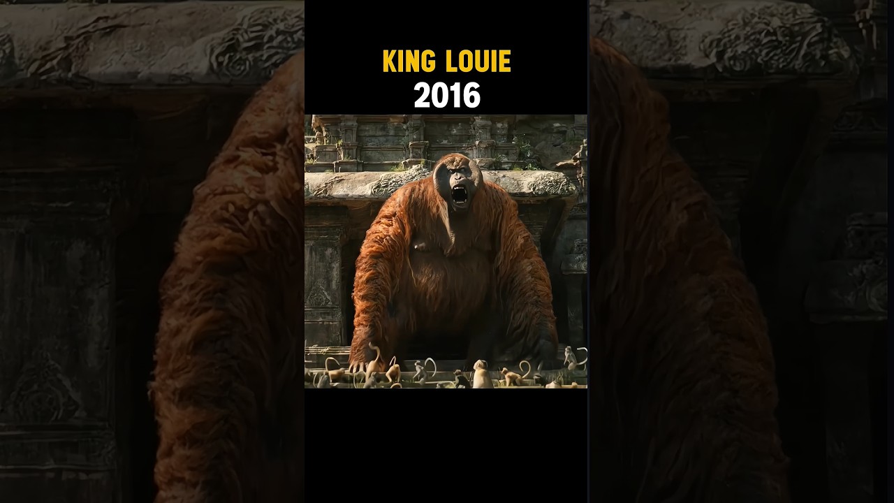 Evolution of King Louie #shorts