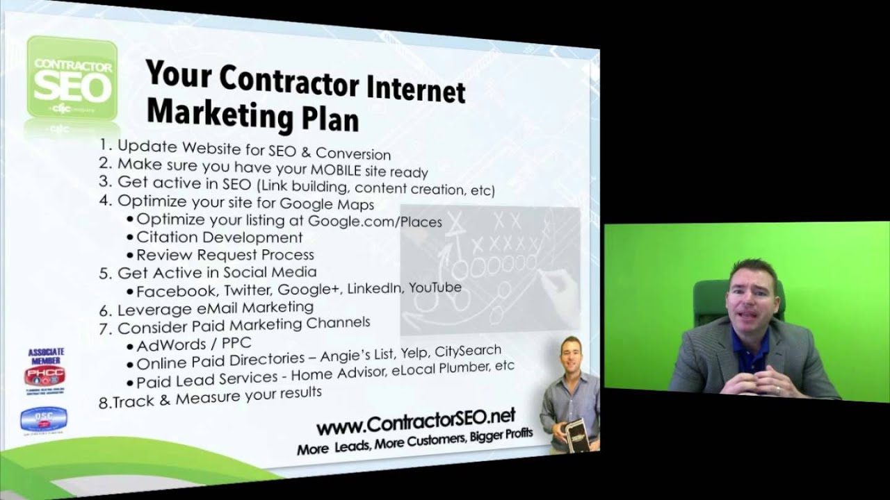 Internet Marketing Plan for Contractors & Home Service Businesses