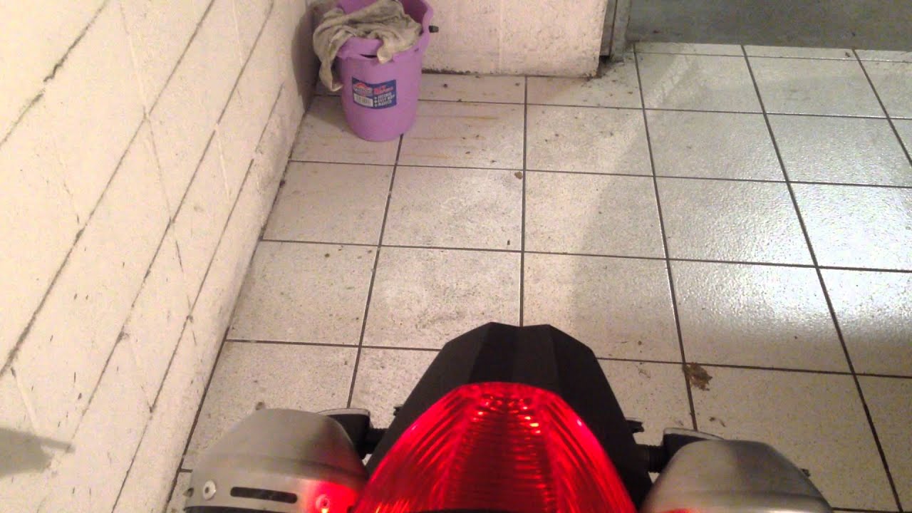 KTM SUPERDUKE 990 WITH SCALVINI RACING EXHAUST
