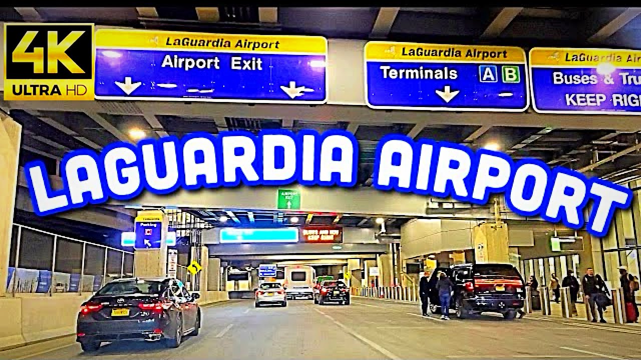 [4K] Driving LaGuardia Airport: To Manhattan New York City✈️