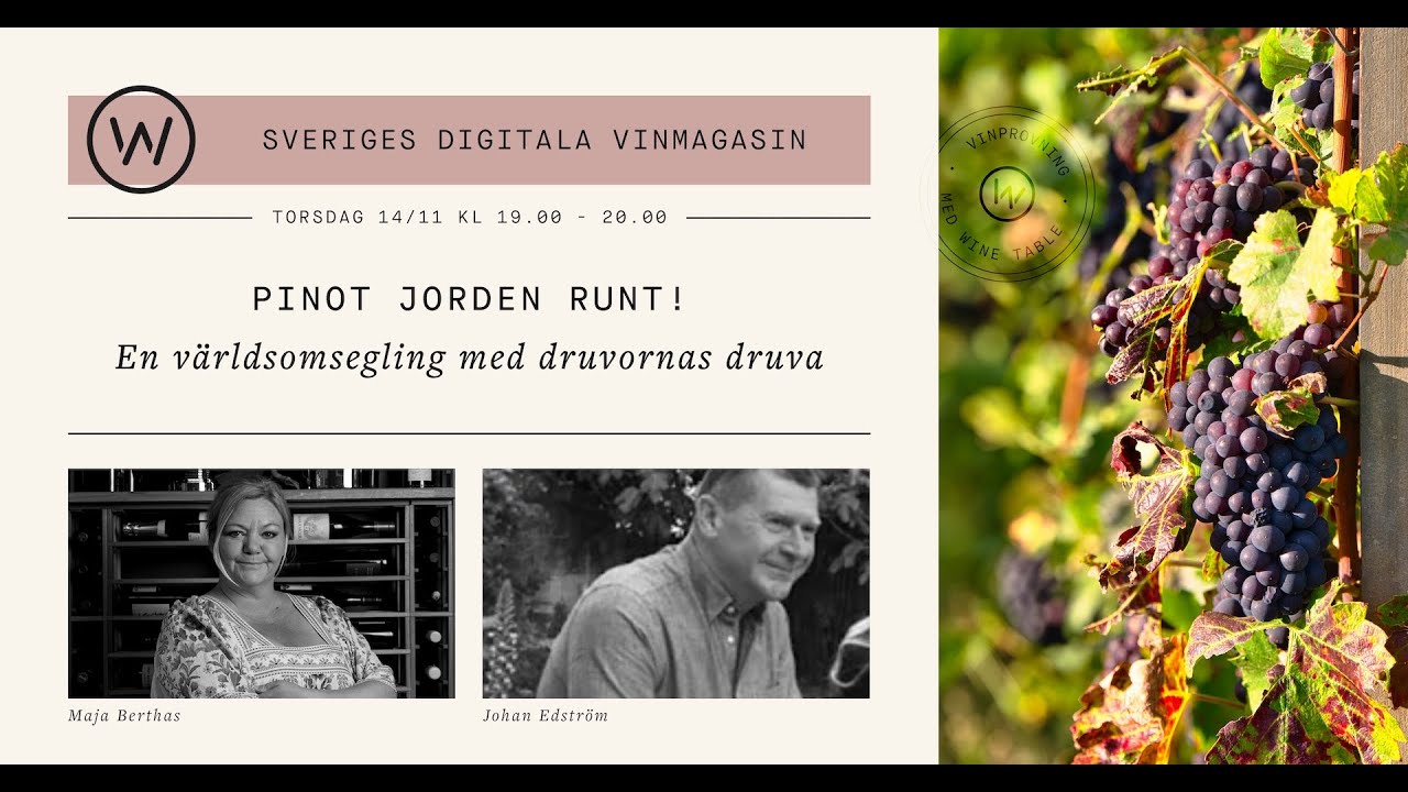 LIVEPROVNING: PINOT JORDEN RUNT