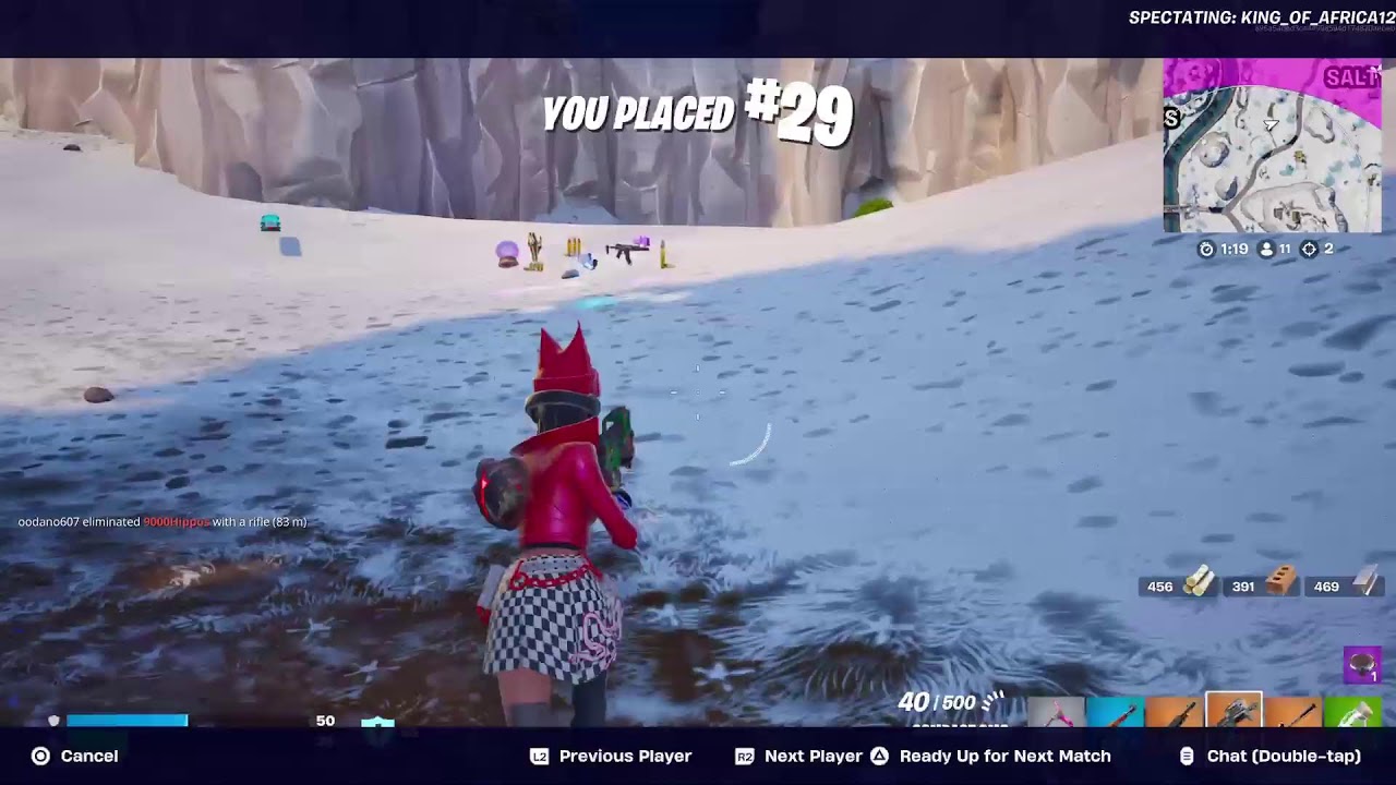 Fortnite causing a disturbance