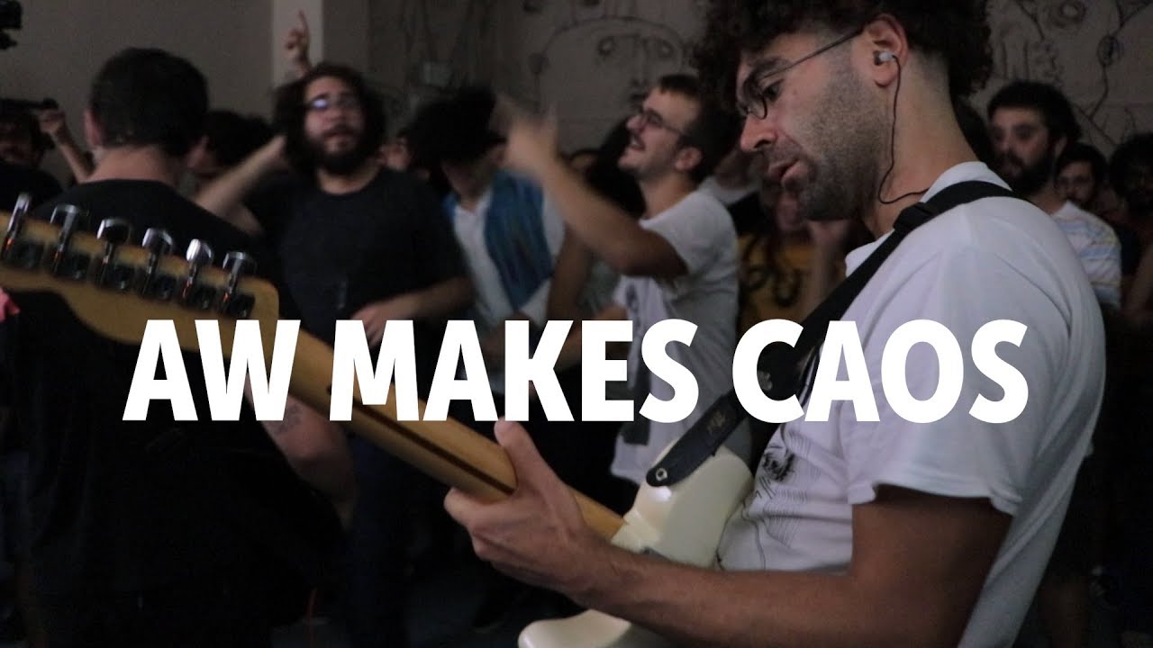 Riviera - ''Piscina'' live at AW MAKES CAOS (Lsoa Buridda session)