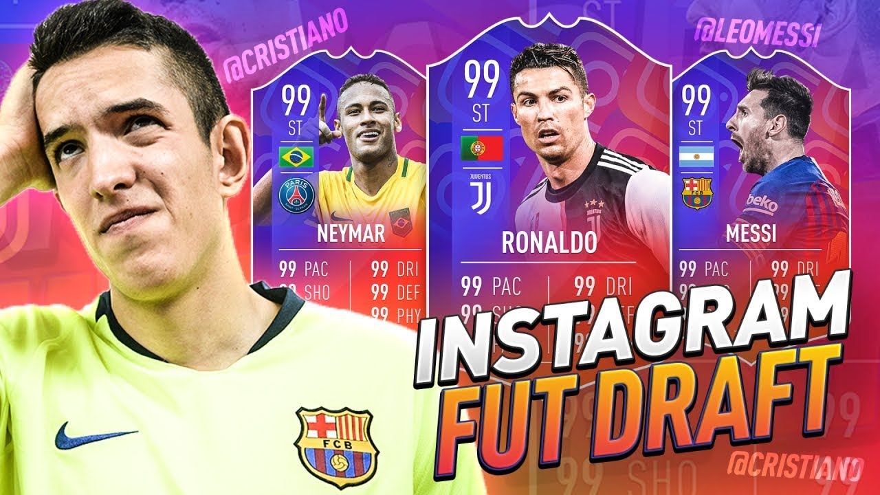 BIRAMO NAJPOPULARNIJE IGRACE NA INSTAGRAMU! FUT DRAFT