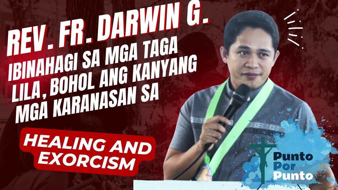 Rev. Fr. D. ibinahagi sa mga taga Lila, Bohol ang kanyang mga nalalaman