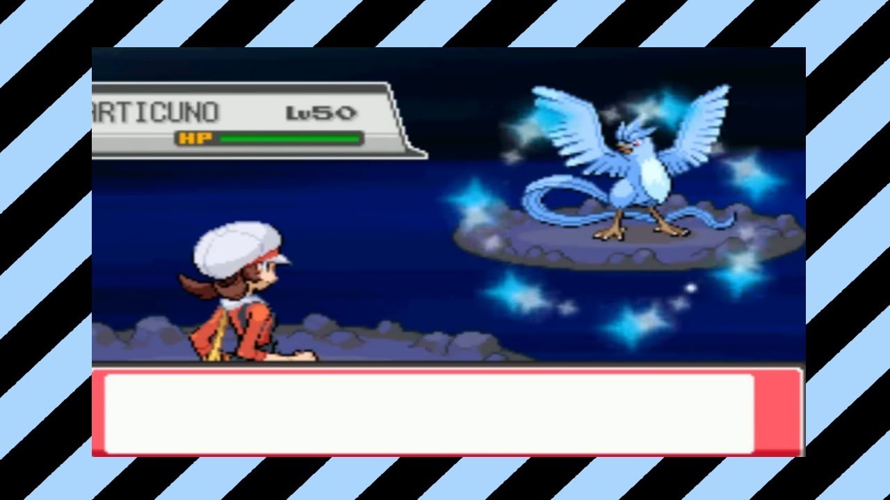 Live! Shiny Articuno After 1,669 Soft Resets - Pokemon SoulSilver