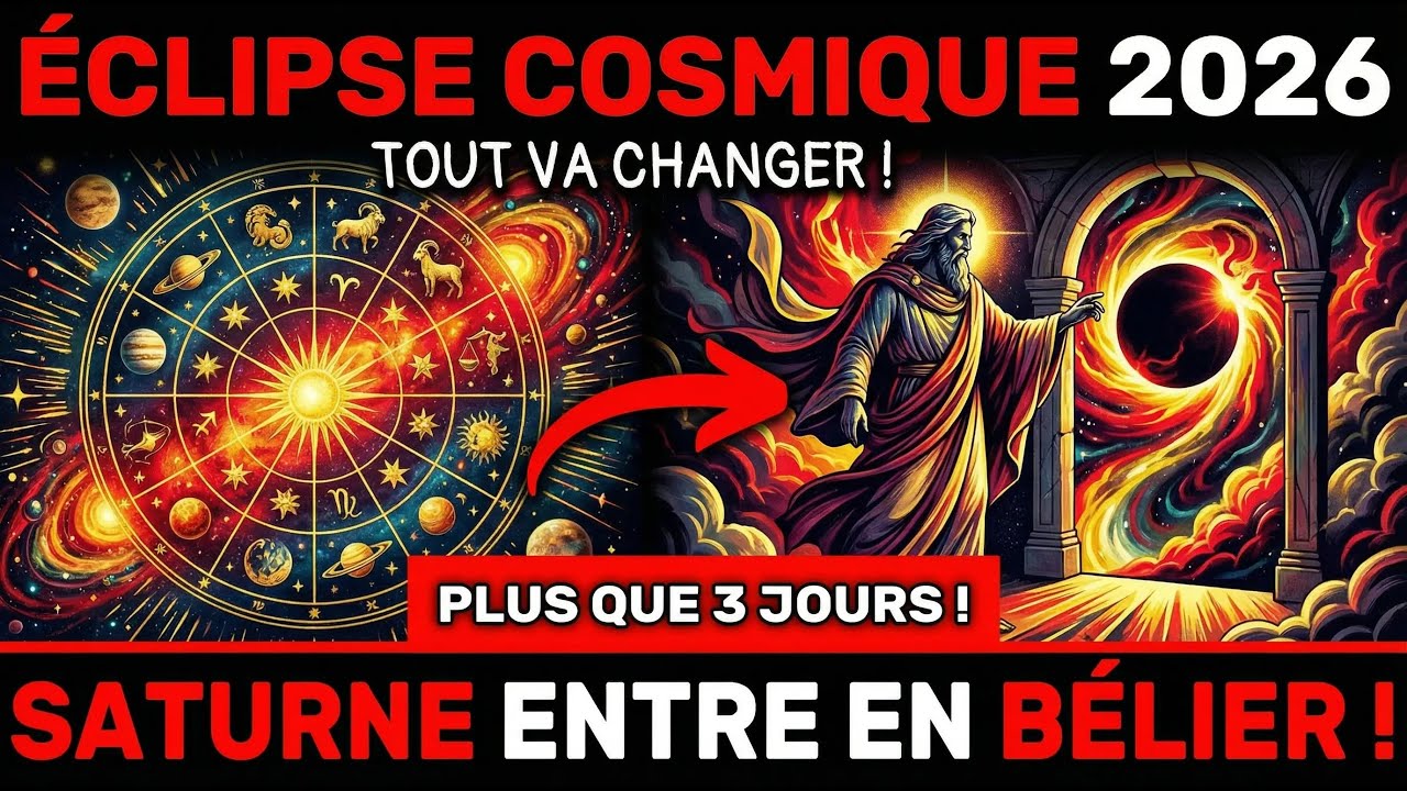 URGENT ! CHANGEMENT DE SATURNE DANS 3 JOURS ! 10 fév – préparez vous à la NOUVELLE ÈRE !