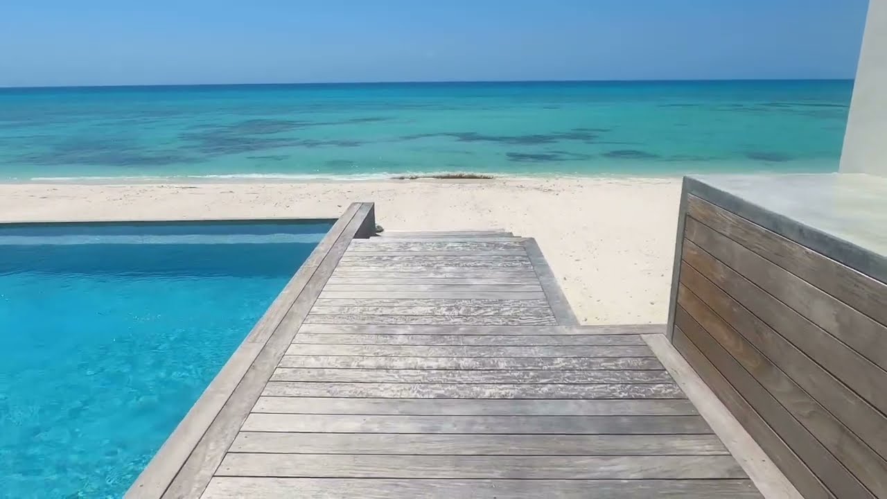$3,800,200 Beachfront  Home Tour In Bimini, Bahamas
