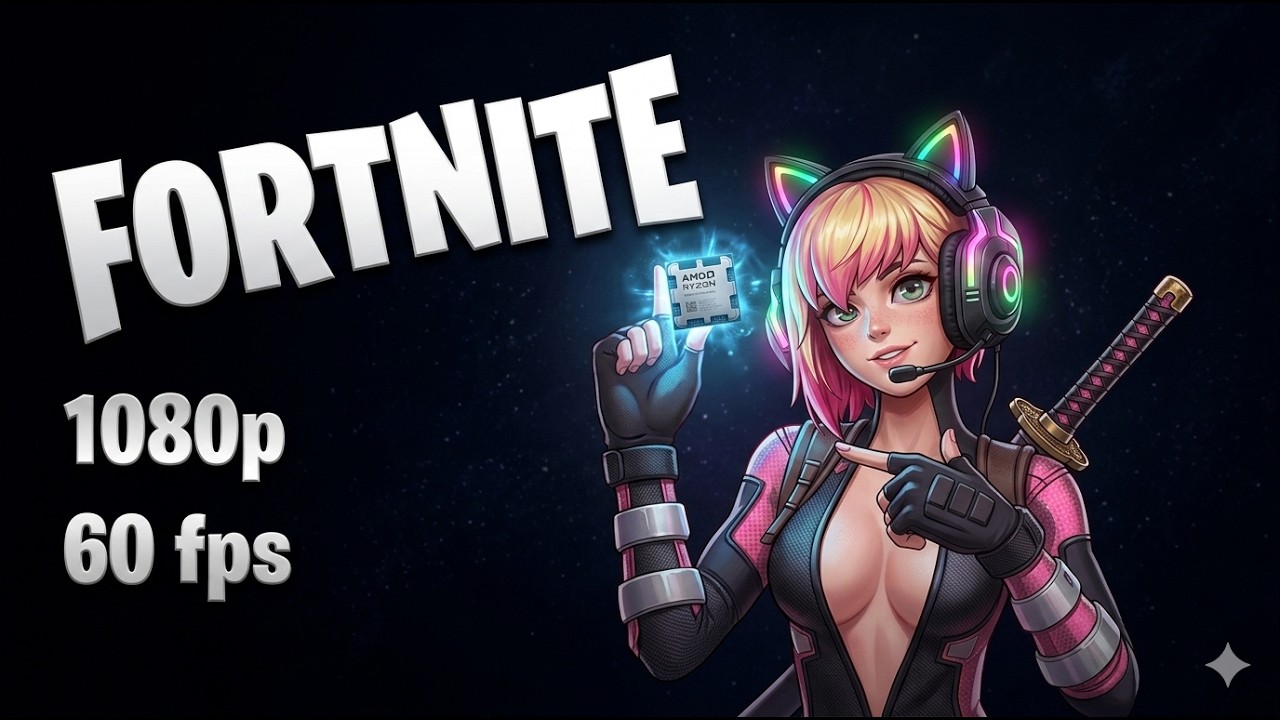 FORTNITE EN RYZEN 5 8600G- CASI FINAL DE TEMPORADA DE LOS SIMPSON