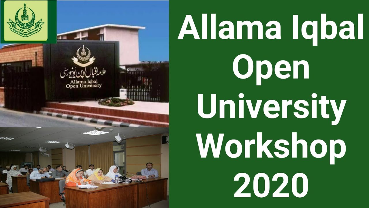 AIOU New Workshop schedule 2020 | AIOU Starting Workshop Weekend Classes of M.Sc Mathematics