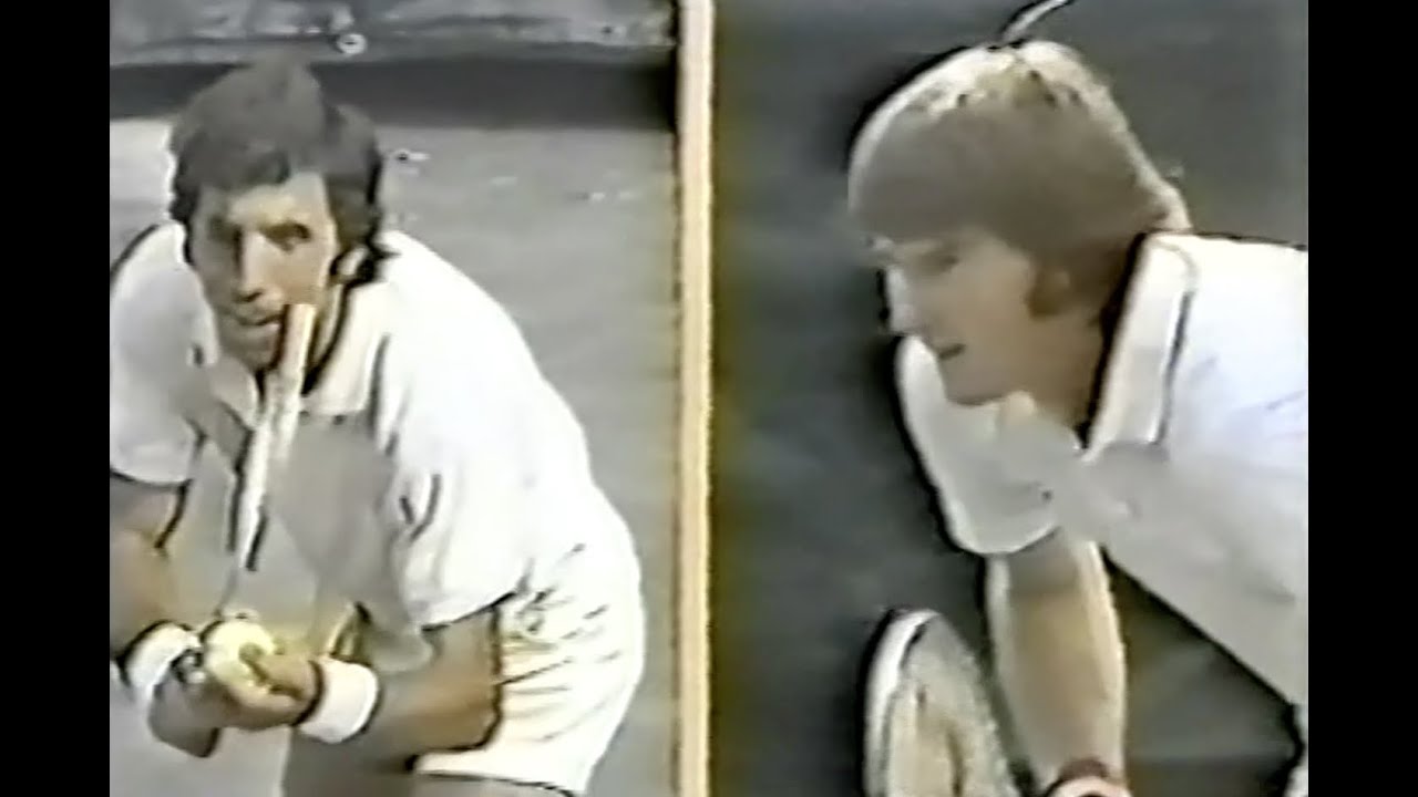 【Mirror image】Manuel Orantes vs Jimmy Connors（1975 US Open）