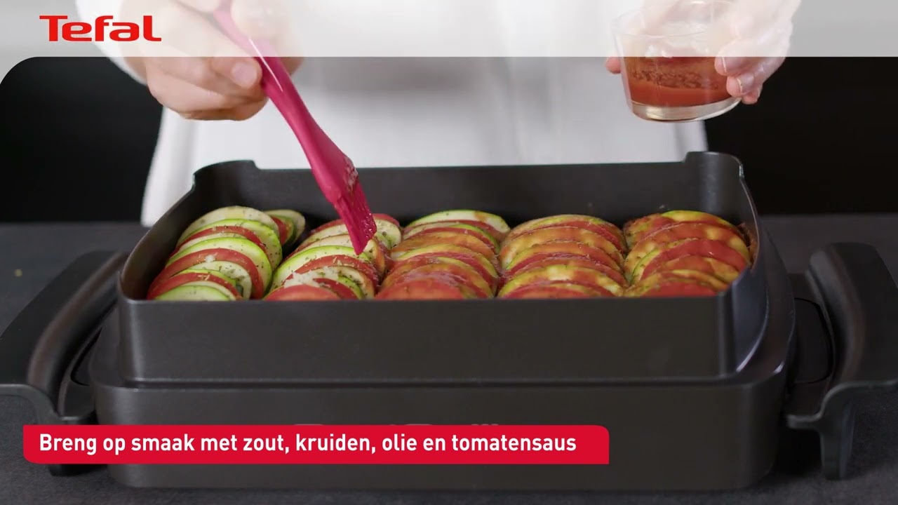 Tefal Optigrill & Bake XA7278 Groentegratin bakken